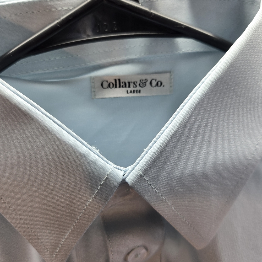 Lot of 3 Collars and Co Men's Size Large Polo Dress Shirts New with Tags & NWOT. - Picture 5 of 6